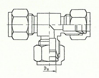 ZJJC1-16 三通中间接头