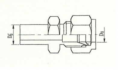 ZJJC1-8 组合直通接头