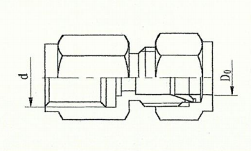 ZJJC1-6 压力表直通接头