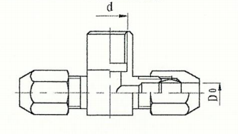 ZJJC3-10 压力表三通接头