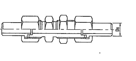 ZJJC5-4 直通穿板接头