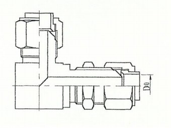 ZJJC6-10 弯通穿板接头