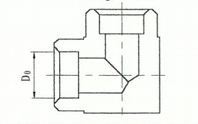 ZJJC16-2 承插焊弯通接头