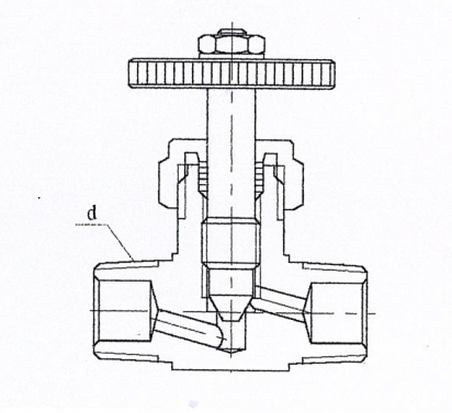 ZJJC1-10 QZ-4 外螺纹针型阀