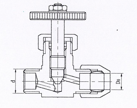 ZJJC1-2 QJ-2 气动管路截止阀