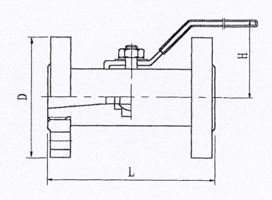 ZJJC3-14 Q41F-6.4 型法兰式球阀