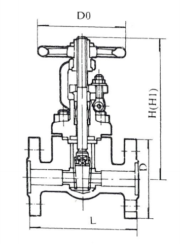 ZJJC6-8 Z41H-64 法兰式阐阀