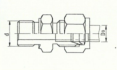 ZJJC1钢制双卡套管接头