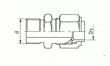 ZJJC6扩口式管接头