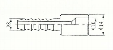 ZJJC9橡胶管接头