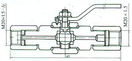 ZJJC9-3 QG.M1型压力表球阀