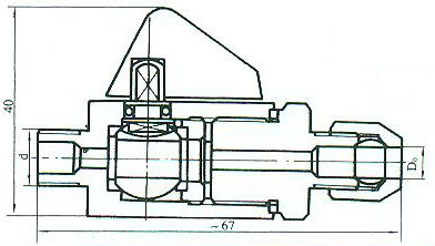 ZJJC12-24 QY-2型气动管路球阀