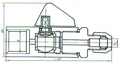 ZJJC12-25 QY-3型气动管路球阀