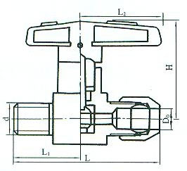 ZJJC-1B Q2/8SA-64型终端卡箍式球阀