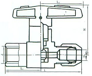 ZJJC-1C Q1/8SA-64型卡箍式球阀