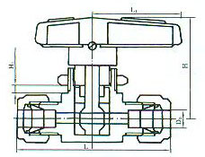 ZJJC-4 Q91SA-64型卡套球阀