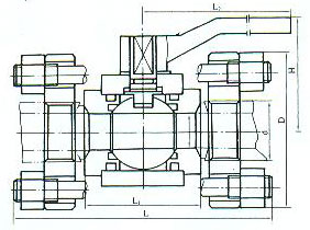 ZJJC-14 Q61N-160、320型高压球阀
