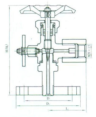ZJJC-10B J49型压力计用截止阀