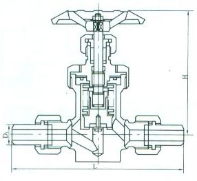 WJ21波纹管截止阀